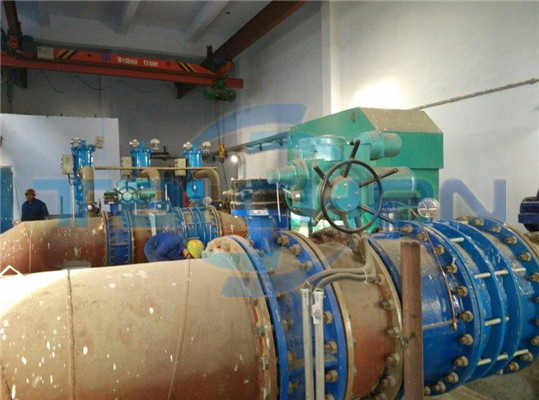 電動(dòng)軟密封法蘭蝶閥在給排水的應(yīng)用圖片