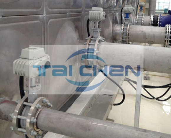 白鶴灘水電站電動(dòng)蝶閥圖片