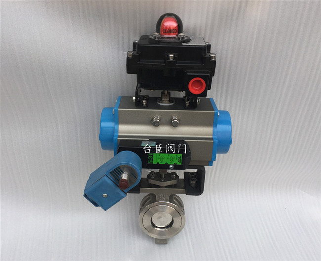 氣動高性能蝶閥實(shí)物圖片