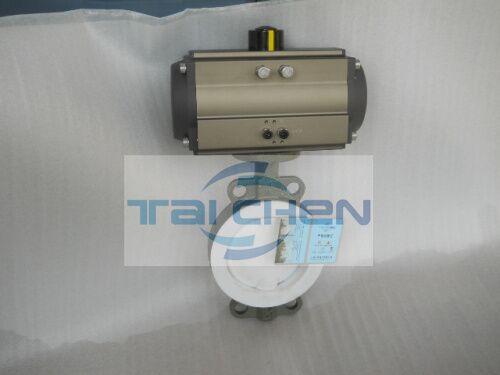 氣動(dòng)襯氟蝶閥圖片 氣動(dòng)襯氟蝶閥圖片