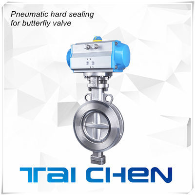 氣動(dòng)對夾式硬密封蝶閥圖片