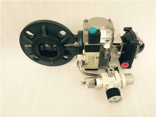 D671X氣動塑料蝶閥實(shí)物圖片