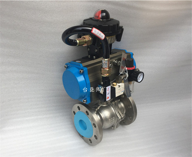 氣動O型切斷球閥圖片 氣動O型切斷球閥圖片