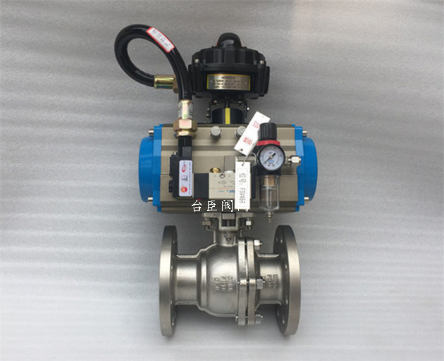 ZSHO氣動O型切斷球閥圖片 ZSHO氣動O型切斷球閥圖片