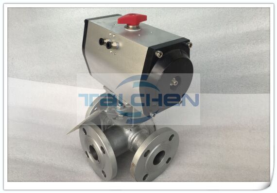 氣動(dòng)T型三通球閥