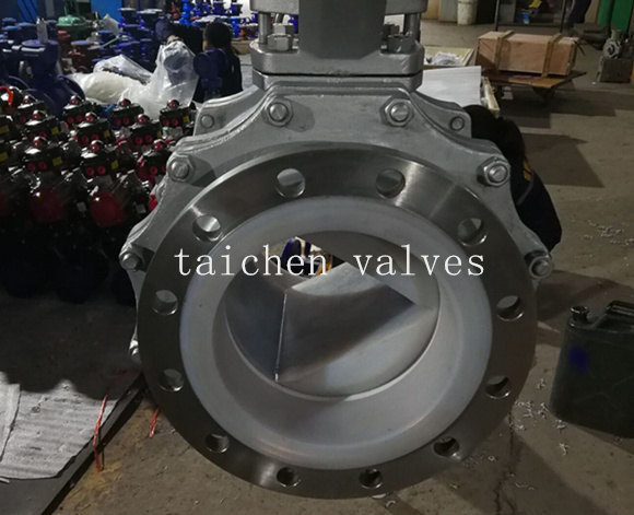 電動襯氟V型球閥圖片