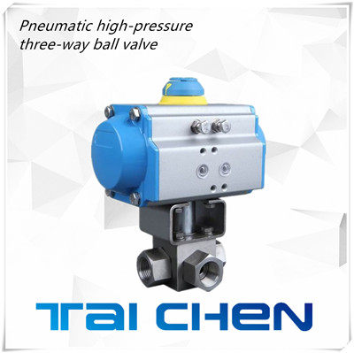氣動(dòng)高壓三通球閥圖片