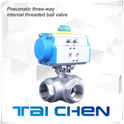 氣動(dòng)焊接三通球閥圖片