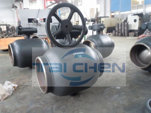 蝸輪全焊接球閥 蝸輪全焊接球閥